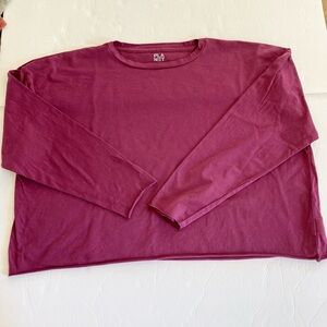 Planet by Lauren G / Pima Cotton Mini Luxury Boxy T